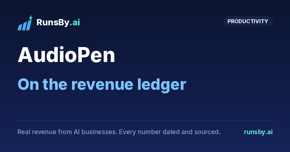 Share image for AudioPen