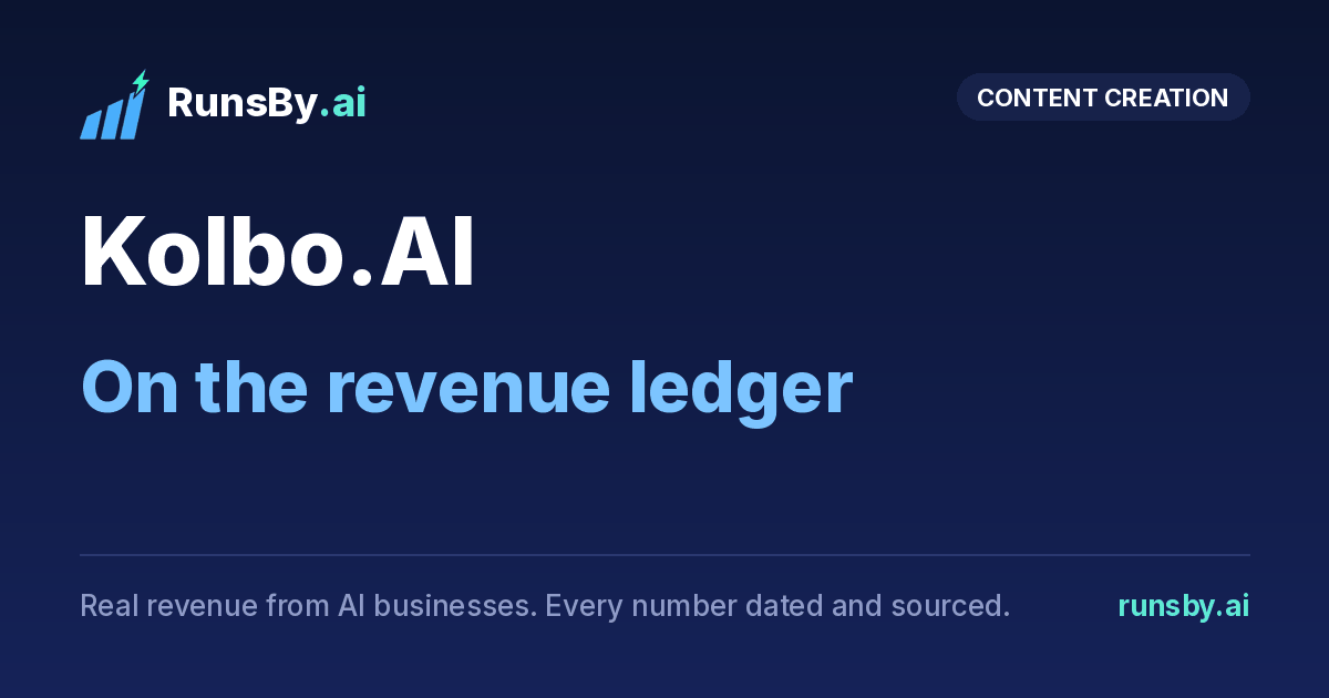 Share image for Kolbo.AI