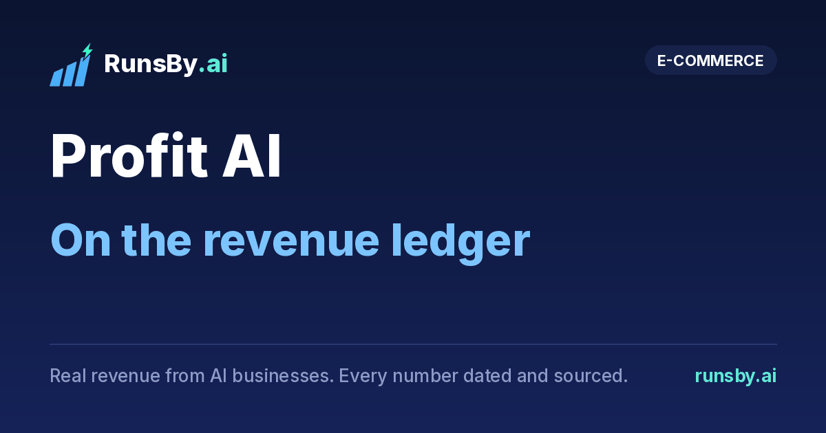Share image for Profit AI