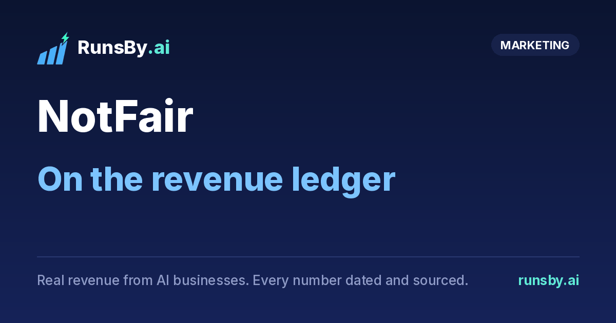 Share image for NotFair
