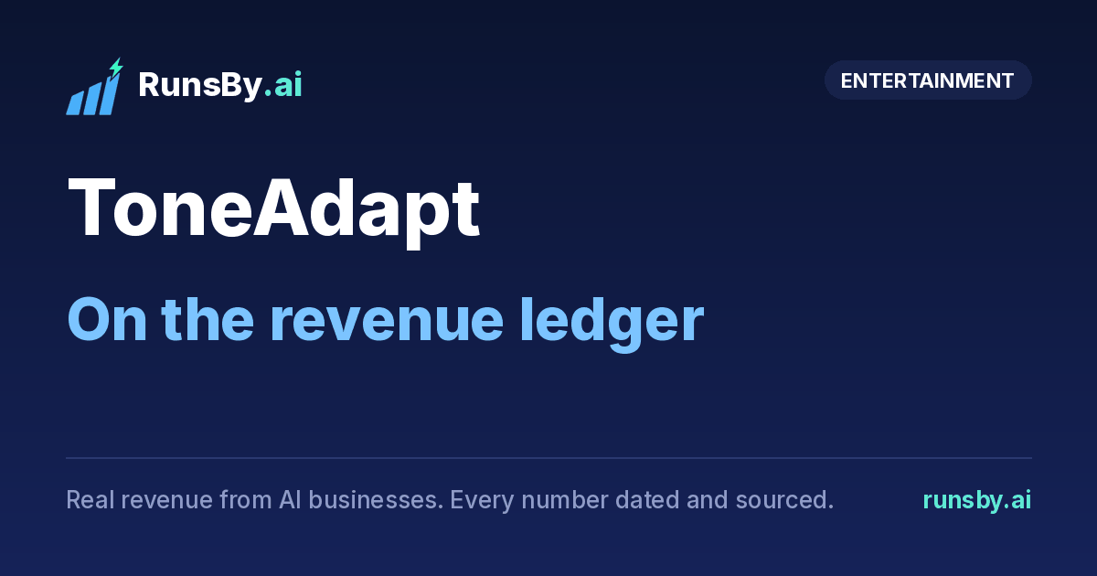 Share image for ToneAdapt
